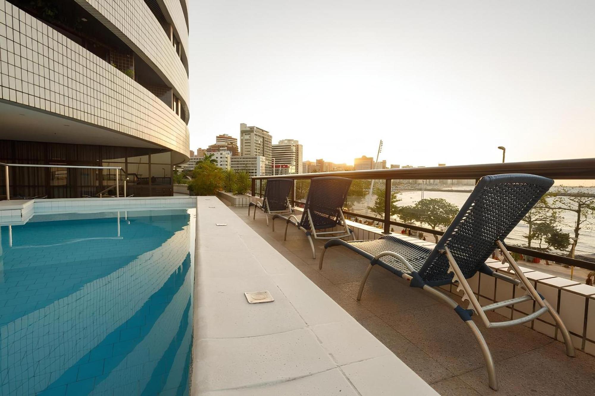 Flat Particular Em Blue Tree Towers Beira Mar Fortaleza Exterior foto